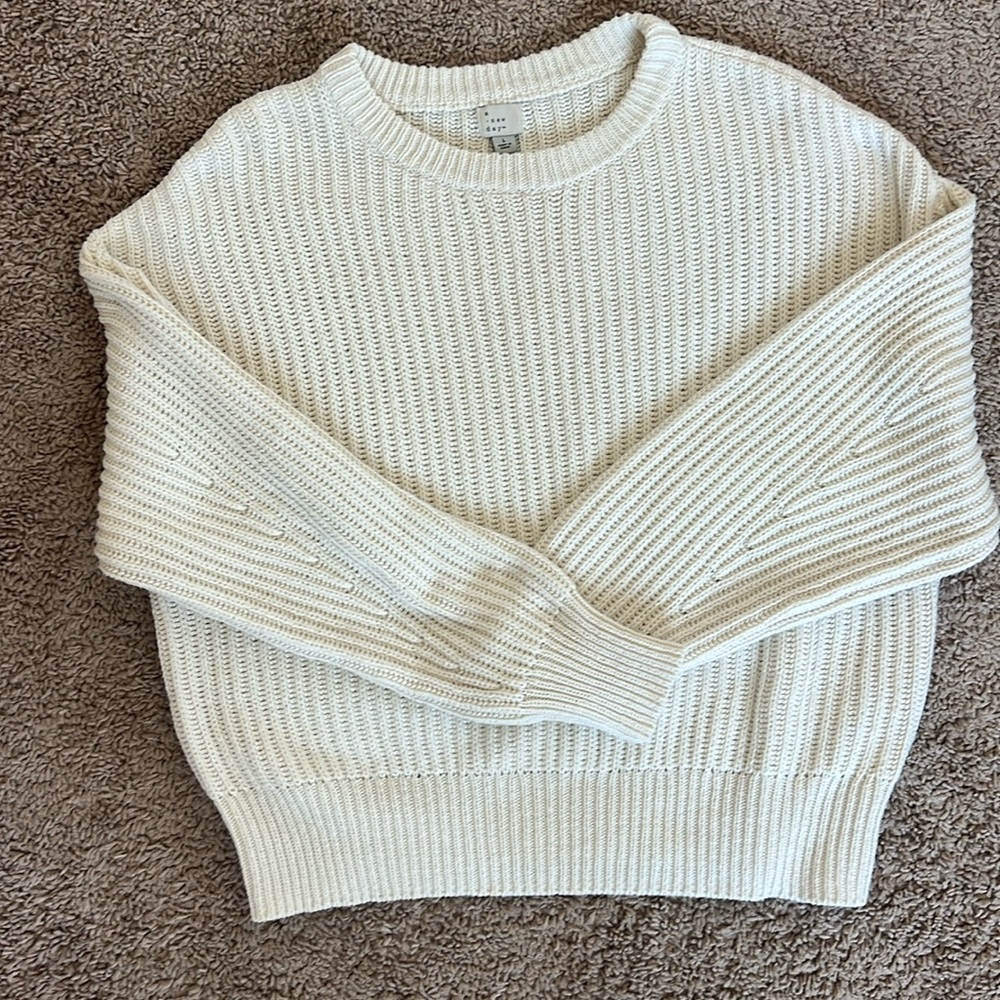 A new day sweater